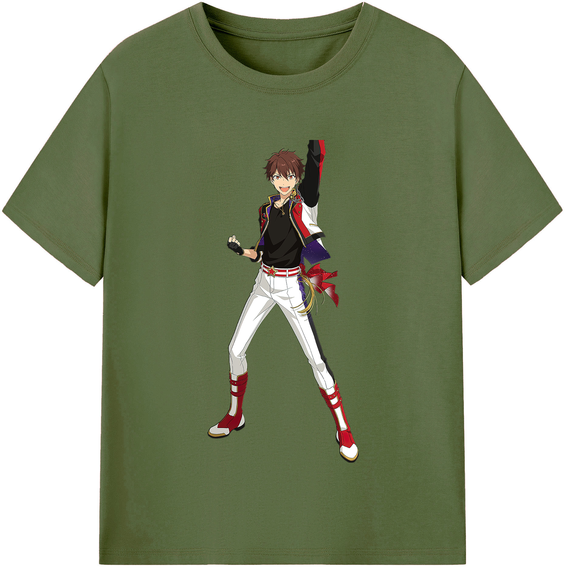 （画像用） あんさんぶるスターズ! Ensemble Stars 綿100％半袖Tシャツ（フロントプリント）